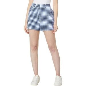 Southern Tide Inlet Gingham Performance Short Womens 2 Nautical Navy